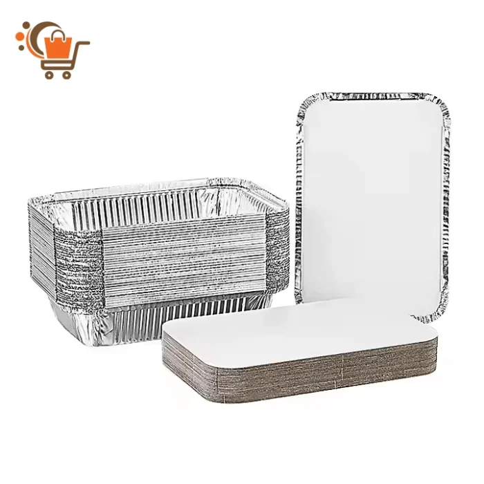 Geöffneter 700 ml Aluminiumbehälter