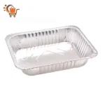 Verpackungseinheit – 500 Paar Aluminium Menüschalen