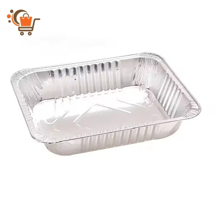 Verpackungseinheit – 500 Paar Aluminium Menüschalen