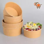 Kraftkarton Salatschale 500 ml