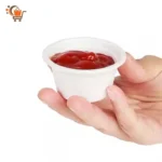 Plastikfreie Saucenverpackung – 60 ml Becher