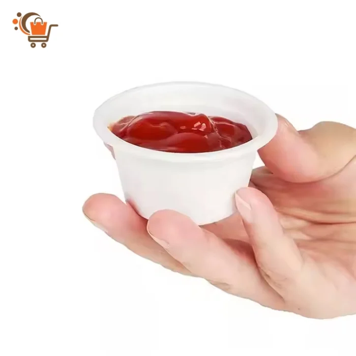 Plastikfreie Saucenverpackung – 60 ml Becher