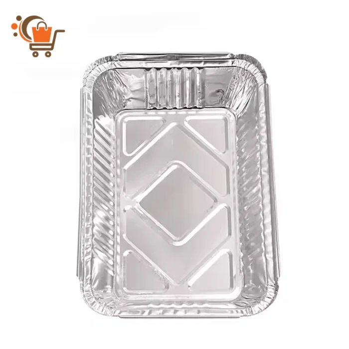 Innenansicht der Aluminium Menübox 900 ml